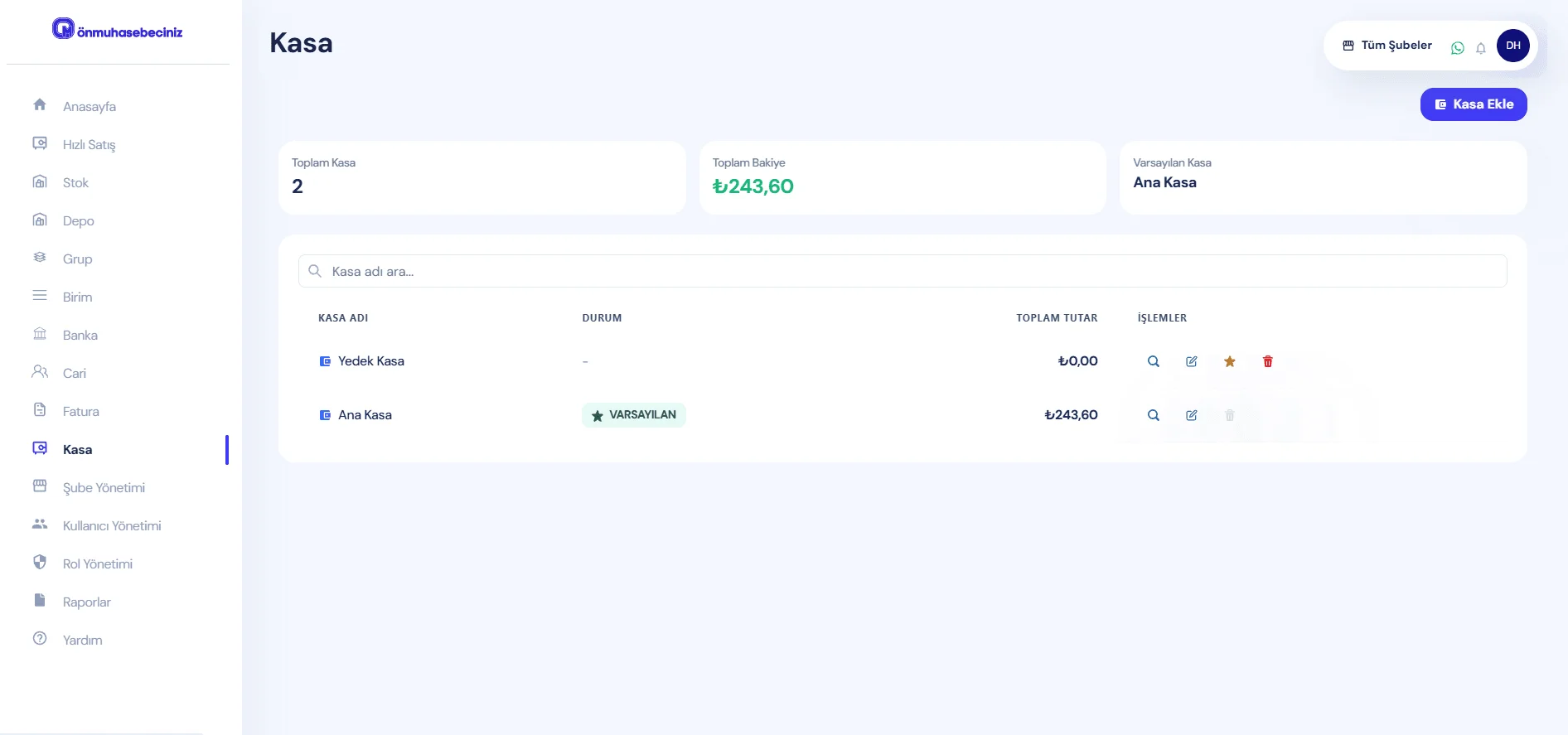 Çek Senet Takip Programı | Vade ve Ödeme Yönetimi - web ekran görüntüsü